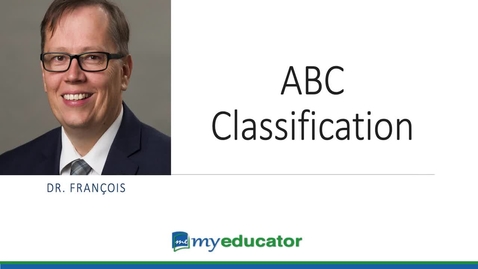 Thumbnail for entry ABC-Classification