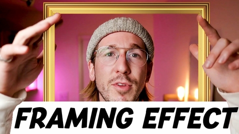 Thumbnail for entry How THE FRAMING EFFECT influences YOUR DECISION MAKING -  (Psychology mental model)