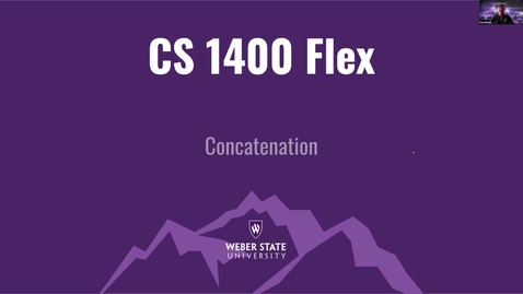 Thumbnail for entry CS Flex 1400 Concatenation 1-1