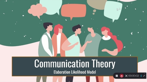 Thumbnail for Elaboration Likelihood Model (Ch. 15) Lecture Vid