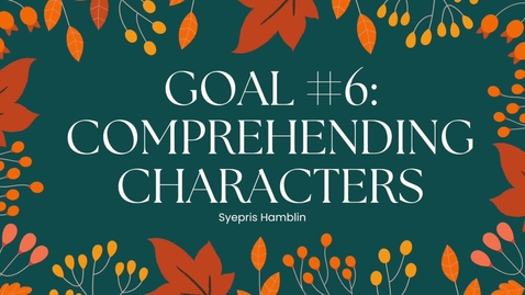 Thumbnail for Goal #6 Shamblin