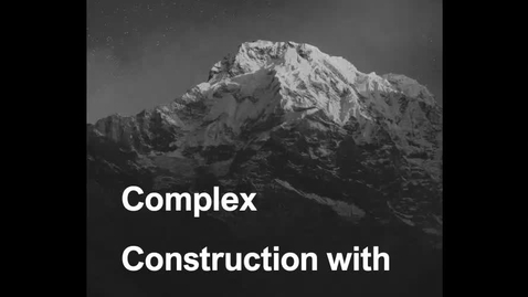 Thumbnail for Complex Construction Drawing