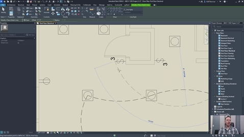 Thumbnail for ARCH 1350 - Electrical Plans - 2 Drawing Detail Component Families and Electrical Plans