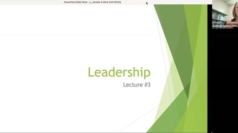 Thumbnail for entry Module 7 - Leadership (lecture #3)