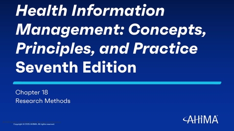 Thumbnail for Ch 18 Oachs &amp; Delhomme, Research Methods