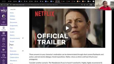 Thumbnail for Week 6 – What a TV Pilot Does