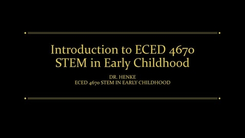 Thumbnail for entry Introduction to ECED 4670 Fall 2023