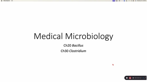 Thumbnail for Clostridium and Bacillus Ch 20 &amp;30