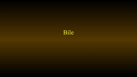 Thumbnail for entry Bile movie