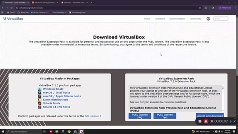 Thumbnail for Virtual Box Hypervisor Setup Instructions