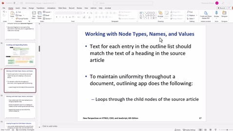 Thumbnail for 3 - Working with node names types and values.mp4