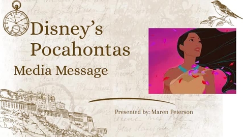 Thumbnail for Pocahontas Media Message-1