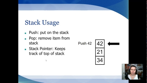 Thumbnail for entry CS 1030 Flex Data Structures: Stack Part 5