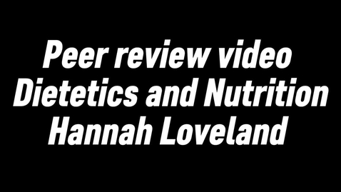 Thumbnail for Peer review video
