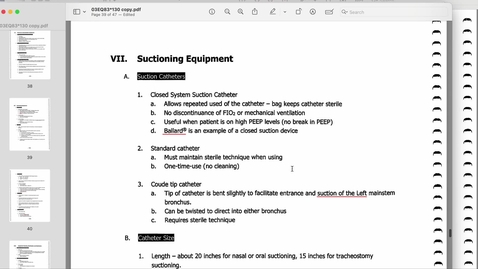 Thumbnail for Airway2SuctioningEquipment - Quiz