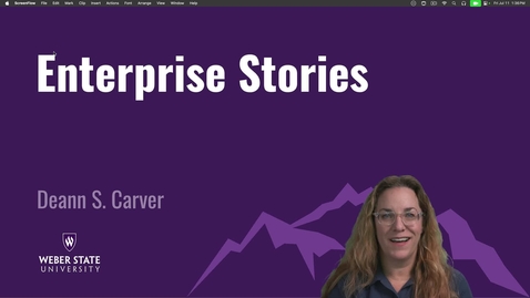 Thumbnail for COMM 1130 Enterprise Stories