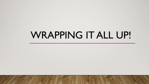 Thumbnail for Conclusion