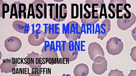 Thumbnail for entry Parasitic Diseases Lectures #12: The Malarias Part One - Quiz