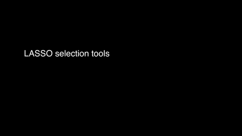 Thumbnail for demo // LASO SELECTION TOOLS