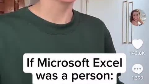 Thumbnail for If Microsoft Excel was a Person (Business Casualty)