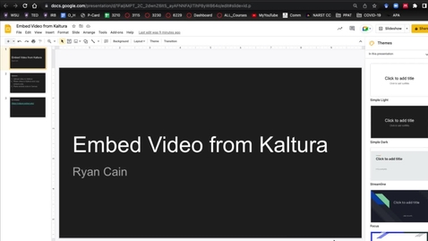 Thumbnail for Kaltura 2.mov