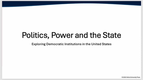 Thumbnail for POLS 1010: Exploring Democratic Institutions in the United States