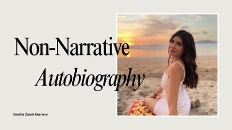 Thumbnail for Non-Narrative Autobiography (4)