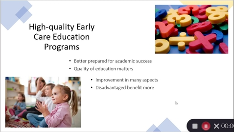 Thumbnail for High-Quality Early Care Education Programs