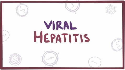 Thumbnail for entry HTHS 2230 Digestive: Viral hepatitis (A, B, C, D, E) Video with Questions