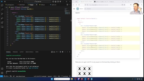 Thumbnail for CS 3750: React More state info and finishing touches