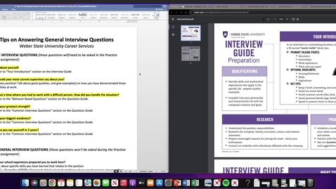 Thumbnail for Tips on Answering General Interview Questions (Updated Spring 2025)