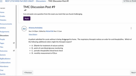 Thumbnail for TMC9Fall25 - Quiz