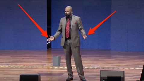 Thumbnail for 4 essential body language tips from a world champion public speaker