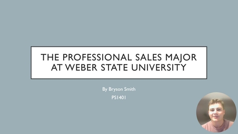 Thumbnail for Professional Sales powerpoint video