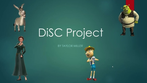 Thumbnail for entry DiSC Personality Project