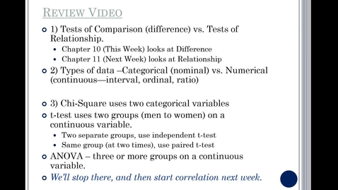 Thumbnail for Comm 3150 Ch10 Review