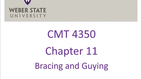 Thumbnail for entry CMT 4350 Spring 2021 Chapter 11 Lecture