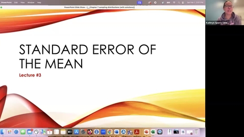 Thumbnail for Lecture #3: Standard Error of the Mean