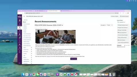 Thumbnail for POLS 4990 Opening Message