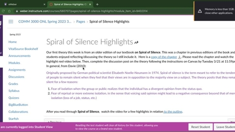 Thumbnail for Spiral of Silence