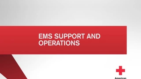 Thumbnail for 33 EMS Support and Operations - Quiz