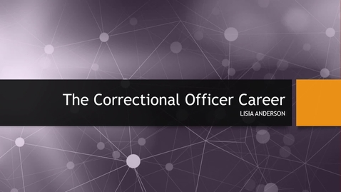 Thumbnail for entry 2023-10-08 The Correctional Officer Career