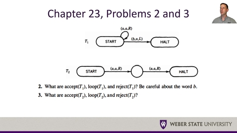 Thumbnail for CS 4110 - Chapter 23 Problems 2 and 3