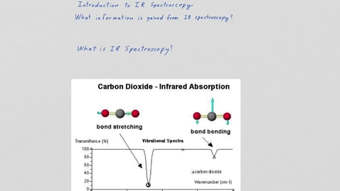 Thumbnail for entry Intro to IR spectroscopy-edit