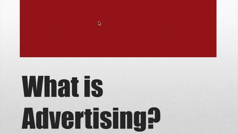 Thumbnail for Introduction to Advertising