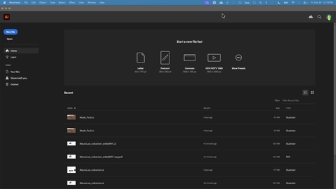 Thumbnail for Working with layers - Illustrator basics