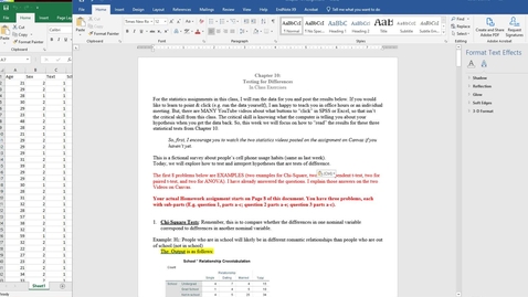 Thumbnail for Comm 3150 Ch10HW1