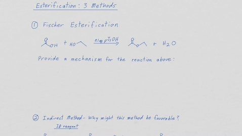 Thumbnail for entry Reactions of carboxylic acids-edit