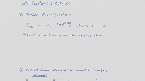 Thumbnail for Reactions of carboxylic acids-edit