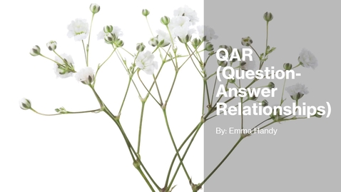 Thumbnail for QAR Presentation